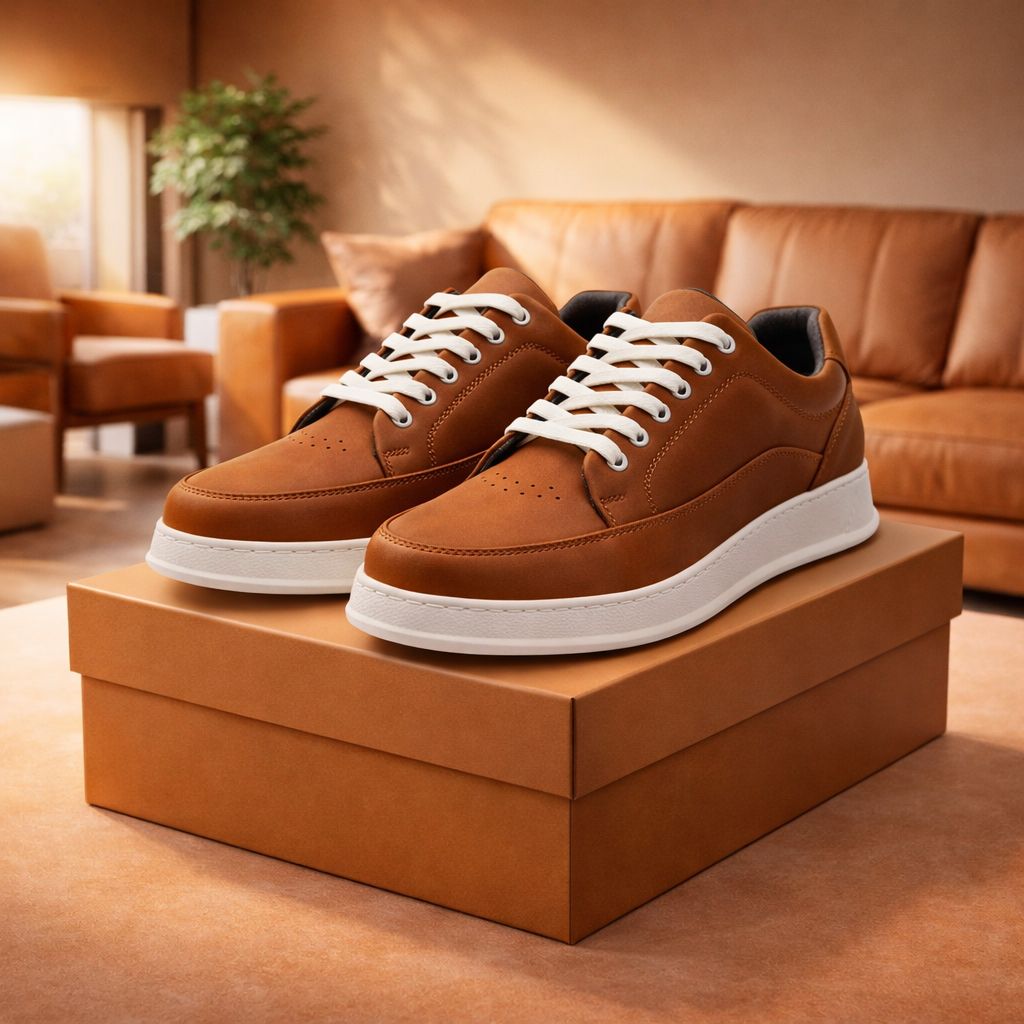 کفش روزمره مردانه مدل ونیزمن-قهوه ای