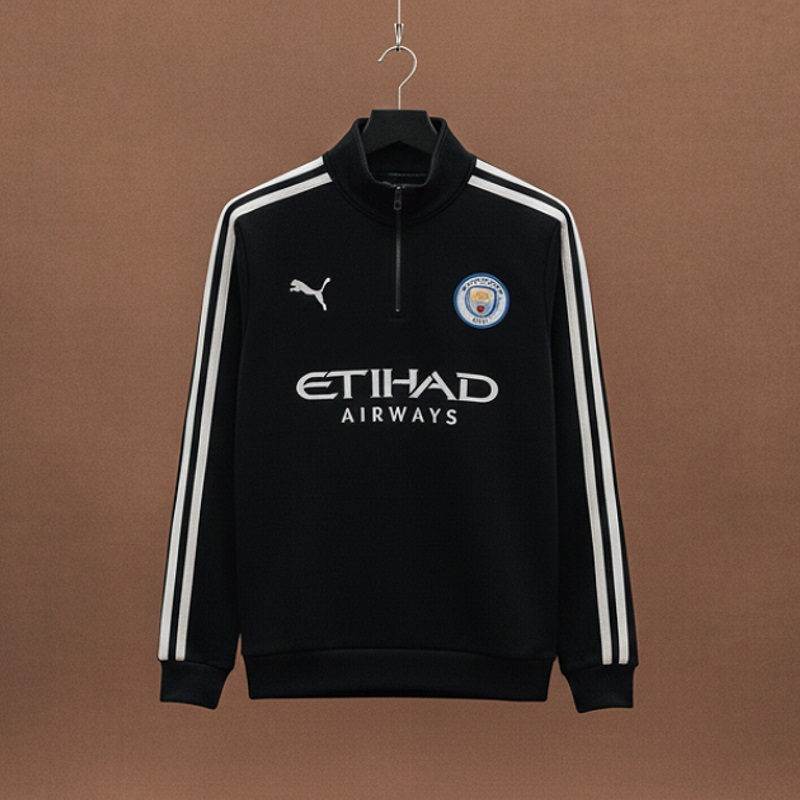 دورس نیم زیپ منچستر سیتی-مشکی